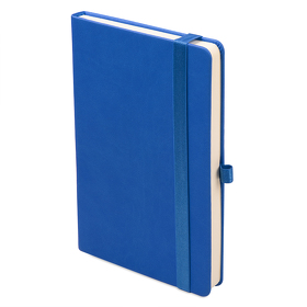 Ежедневник недатированный HAMILTON, A5, ярко-синий, кремовый блок