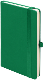 H24614/18 - Ежедневник недатированный HAMILTON, A5, ярко-зеленый, кремовый блок
