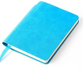 Ежедневник недатированный SALLY, A6, голубой, кремовый блок (H24731/22)