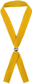 Промо-браслет MENDOL, 34,5х1,2см, желтый, полиэстер (H345060/03)