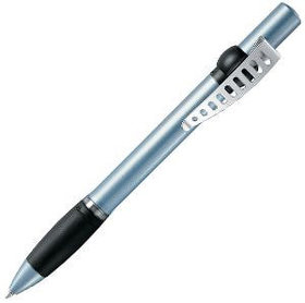 ALLEGRA METAL, ручка шариковая, голубой, металл