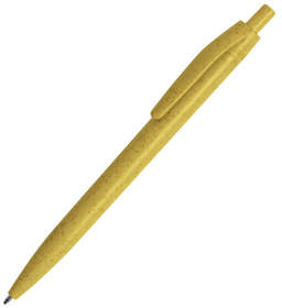H346605/03 - WIPPER, ручка шариковая, желтый, пластик с пшеничным волокном