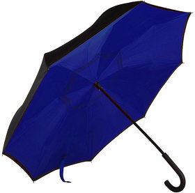 Зонт-трость "Original", механический, 100% полиэстер, темно-синий (H7431/26)