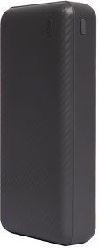 H37176/29 - Универсальный аккумулятор OMG Rib 20 (20000 мАч), серый, 14,1х6.9х2,8 см