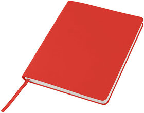Бизнес-блокнот "Cubi", 150*180 мм, красный, кремовый форзац, мягкая обложка, в линейку (H21221/08)