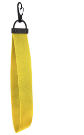 Пуллер ремувка INTRO, желтый, 100% нейлон, металлический карабин (H978073/03)