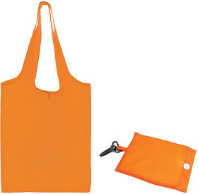 H8421/06 - Сумка для покупок "Shopping"; оранжевый; 41х38х0,2 см (в сложенном виде 8,5х12х1см); Полиэс; шелкогр