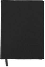 Блокнот SHADY JUNIOR с элементами планирования,  А6, черный, кремовый блок,черный  обрез