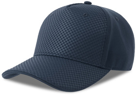 Бейсболка GEAR-S, 5 клиньев, заст. на липучке, т. синий,100% п-й п-э/95% п-й п-э, 5% э-н, 300 г/м2 (H25410-S.26)
