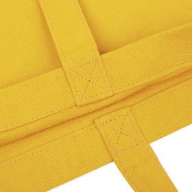 Сумка для покупок MALL, жёлтый, 100% хлопок, 220 гр/м2, 38x42 см