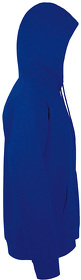 Толстовка мужская с капюшоном SNAKE, ярко-синий, 50% хлопок, 50% полиэстер, 280 г/м2