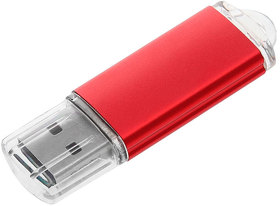 USB flash-карта "Assorti" (8Гб), красная, 5,8х1,7х0,8 см, металл (H19301_8Gb/08)