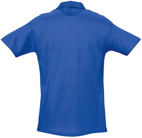 Рубашка поло мужская SPRING II,ярко-синий,4XL,100% хлопок, 210г/м2