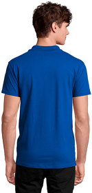 Рубашка поло мужская SPRING II,ярко-синий,4XL,100% хлопок, 210г/м2