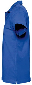 Рубашка поло мужская SPRING II,ярко-синий,4XL,100% хлопок, 210г/м2