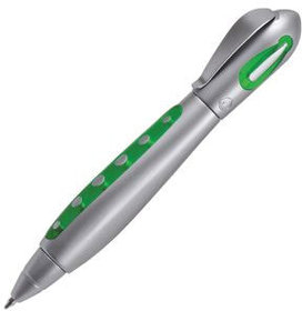 H437/94/N - GALAXY, ручка шариковая, зеленый/хром, пластик/металл
