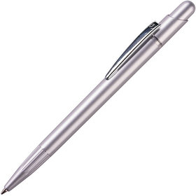 H12800/47 - MIR, ручка шариковая с серебристым клипом, серебристый, пластик/металл