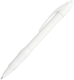 H22804/01 - N4, ручка шариковая с грипом, белый, пластик
