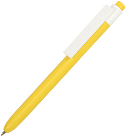 H38015/03/01 - RETRO, ручка шариковая, желтый, пластик