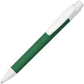H17704/15 - ECO TOUCH, ручка шариковая, зеленый, картон/пластик