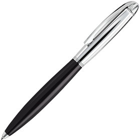 H16502/35 - INFINITY, ручка шариковая, черный/хром, металл