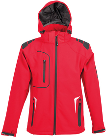 H399926.08 - Куртка мужская "ARTIC", красный, 97% полиэстер, 3% эластан,  320 г/м2