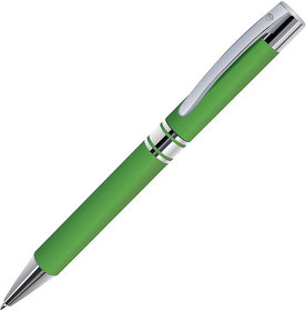 CITRUS, ручка шариковая, зеленый/хром, металл