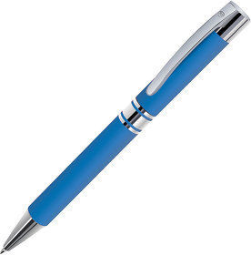 H16506/22 - CITRUS, ручка шариковая, голубой/хром, металл