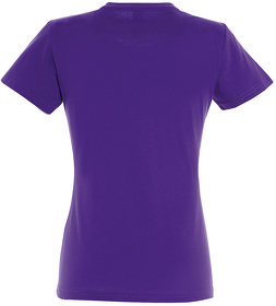 Футболка женская IMPERIAL WOMEN, фиолетовый, 100% х/б, 190 г/м2