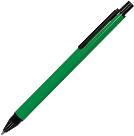 H37001/18 - IMPRESS, ручка шариковая, зеленый/черный, металл