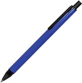 IMPRESS, ручка шариковая, синий/черный, металл