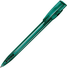 KIKI LX, ручка шариковая, прозрачный зелёный, пластик (H393/66)