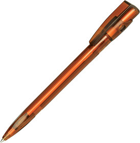 KIKI LX, ручка шариковая, прозрачный коричневый, пластик