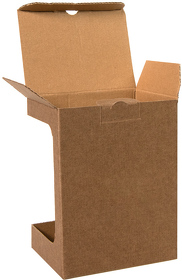 Коробка для кружки 26700, 23501, размер 11,9х8,6х15,2 см, микрогофрокартон, коричневый