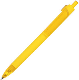 H606G/120 - FORTE SOFT, ручка шариковая, желтый, пластик, покрытие soft