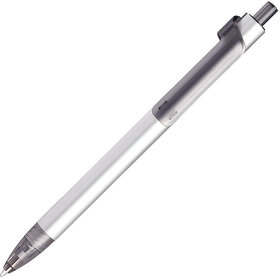 H608/47/95 - PIANO, ручка шариковая, серебристый/черный, металл/пластик