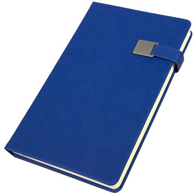 Ежедневник недатированный Linnie, А5, синий, кремовый блок (H24621/25)
