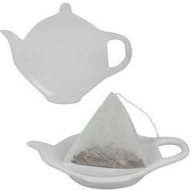 Подставка для чайных пакетиков,11х8,5х1,7см,фарфор (H13619)