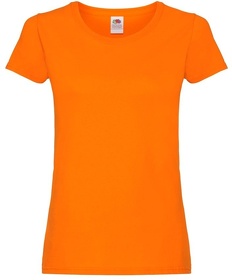 Футболка женская "Original T", оранжевый, 100% х/б, 145 г/м2 (H614200.44)
