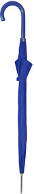 Зонт-трость с пластиковой ручкой, механический; синий; D=103 см; 100% полиэстер 190 T