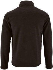 Толстовка на молнии мужская NORMAN MEN, черный, XXXL, 100% п/э, 220 г/м2
