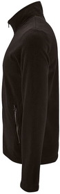 Толстовка на молнии мужская NORMAN MEN, черный, XXXL, 100% п/э, 220 г/м2