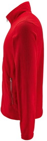 Толстовка на молнии мужская NORMAN MEN, красный, 100% п/э, 220 г/м2