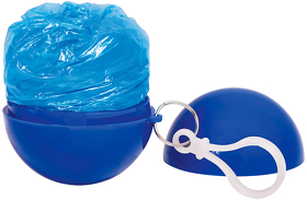 Дождевик "Promo"; синий; универсальный размер, D=6,3 см; полиэтилен, пластик (H19406/24)