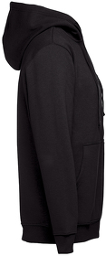 Толстовка мужская с капюшоном на молнии AMSTERDAM, черный, 50% хлопок, 50% полиэстер, 320 г/м2