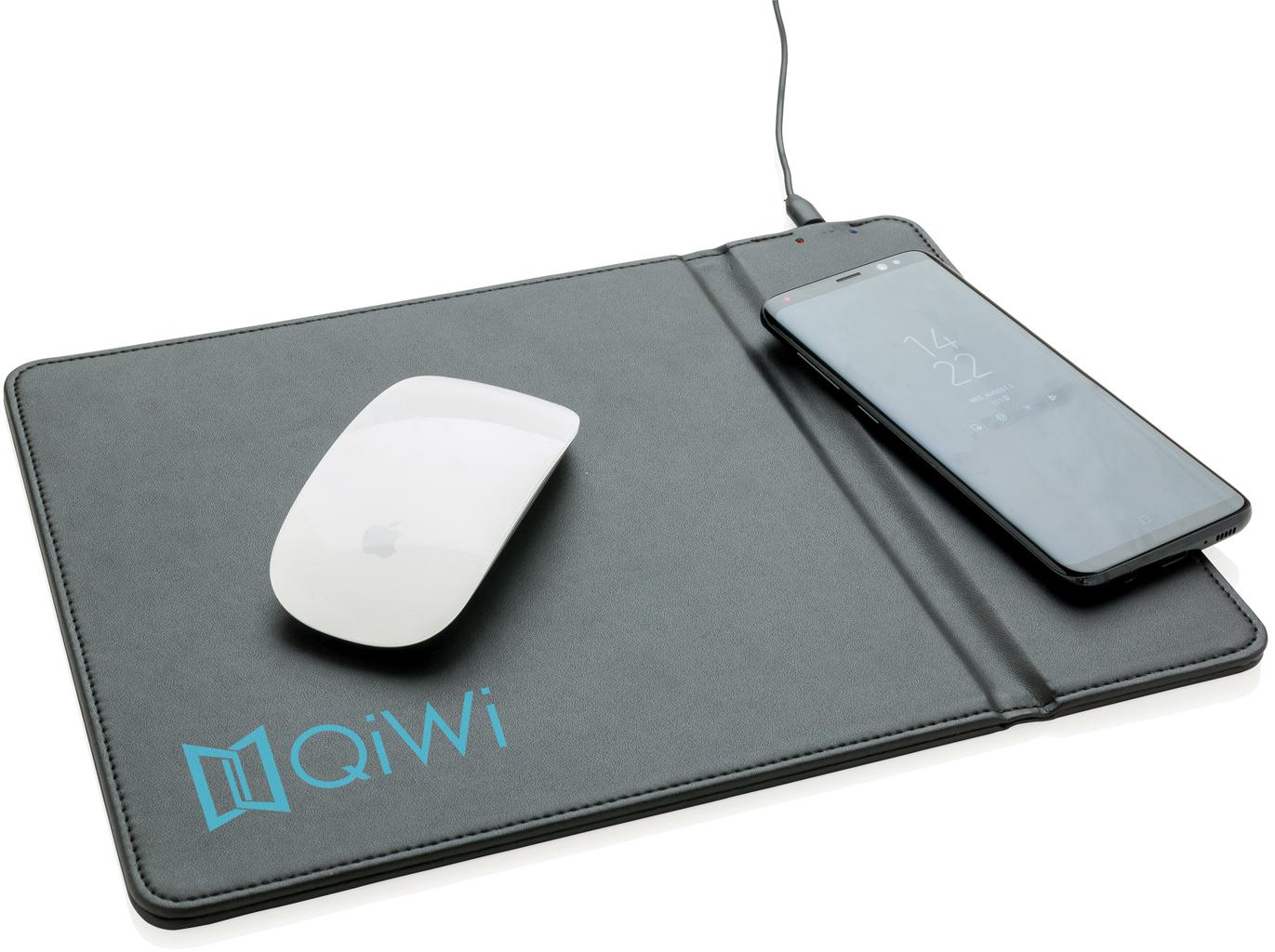 Pad. Wireless Charging Mouse Pad. Wireless Charging Pad p308923. Коврик для мыши FS-x12 с беспроводной зарядкой. Wireless Charging Mouse Pad 324x244x6 mm MP-w5.