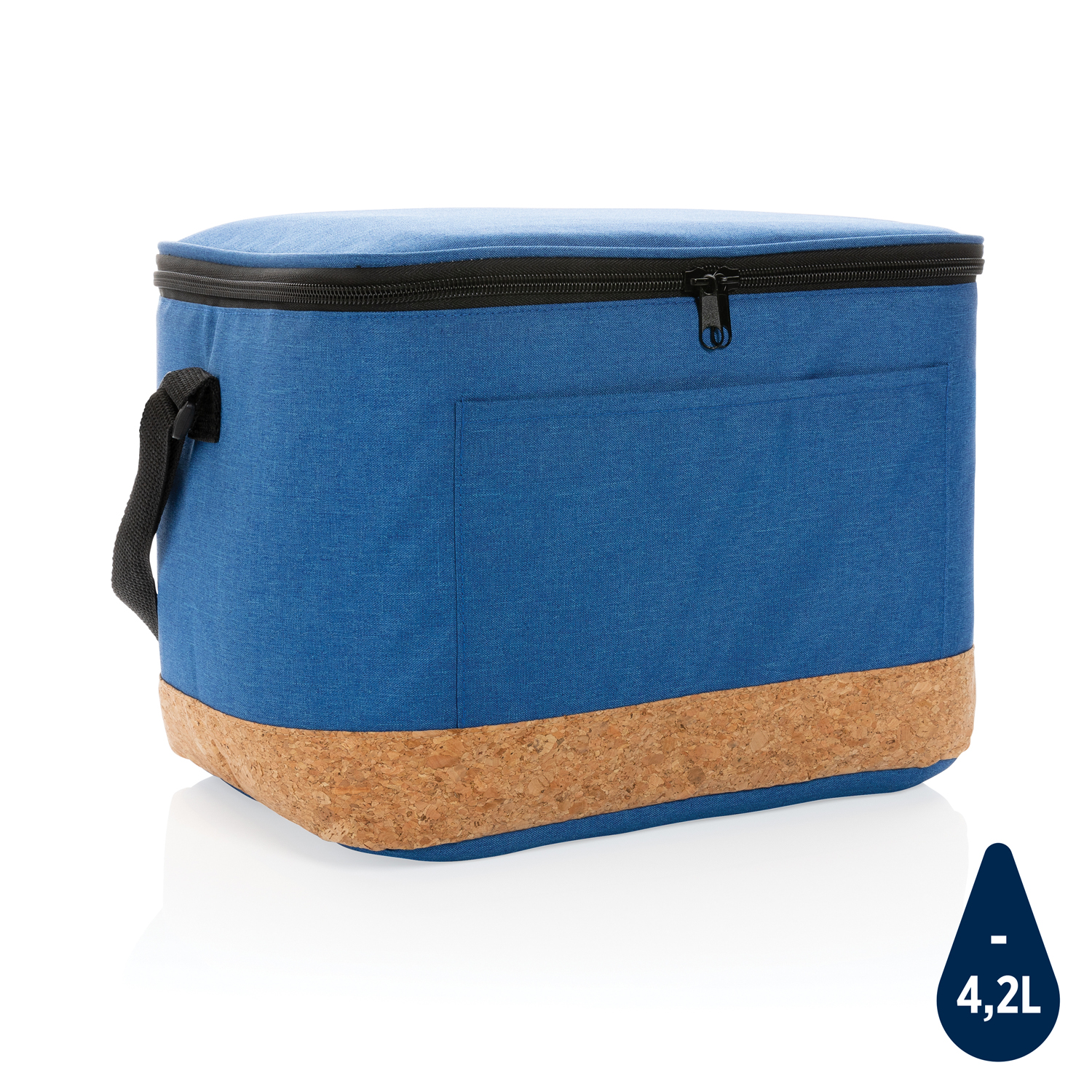 Артикул: XP422.355 — Двухцветная сумка-холодильник Impact XL из RPET AWARE™ и натуральной пробки