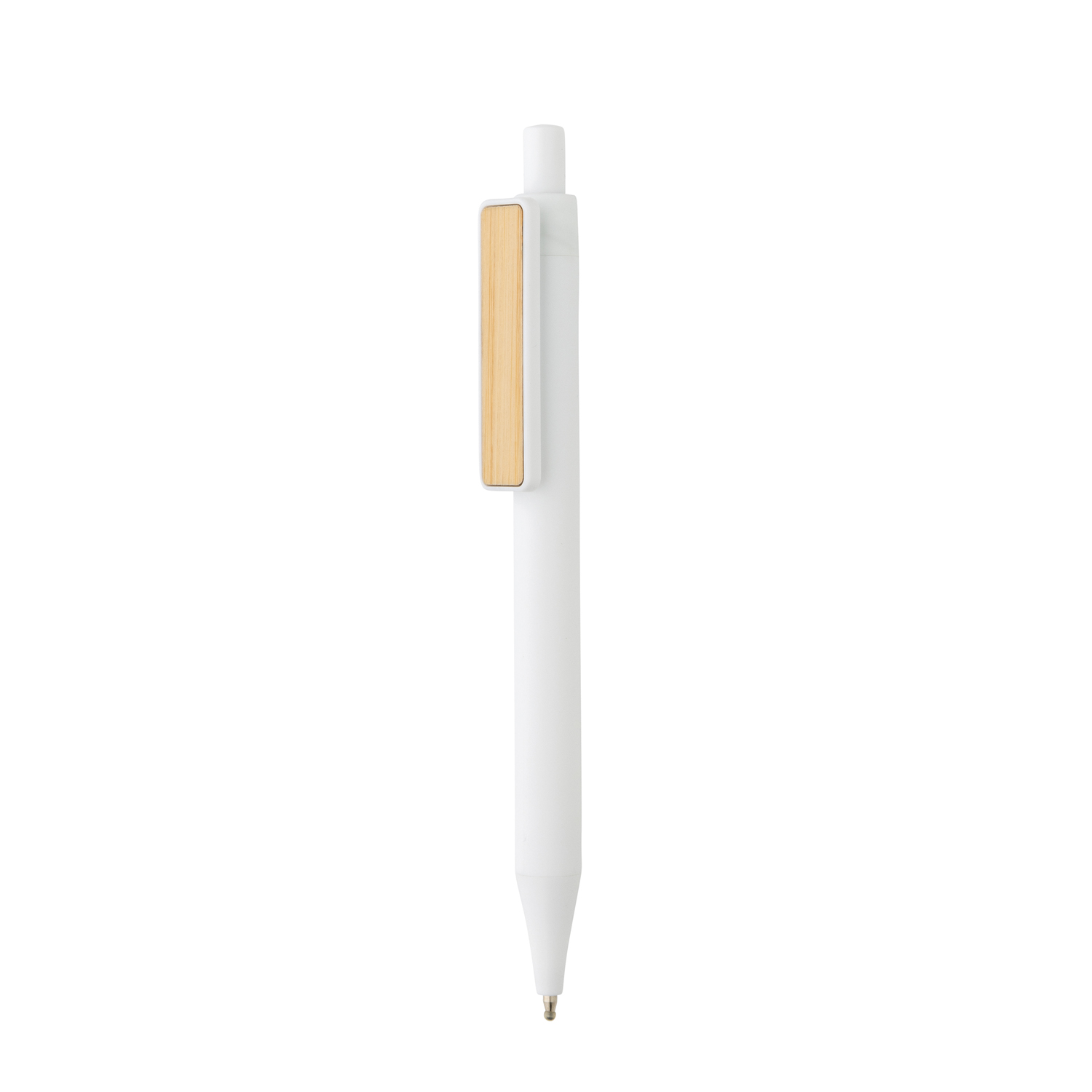 Артикул: XP611.083 — Ручка из переработанного ABS-пластика GRS с бамбуковым клипом