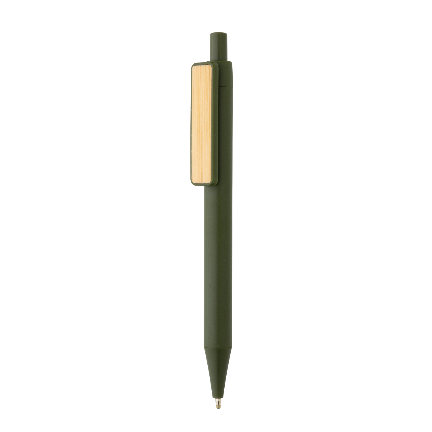 Артикул: XP611.087 — Ручка из переработанного ABS-пластика GRS с бамбуковым клипом