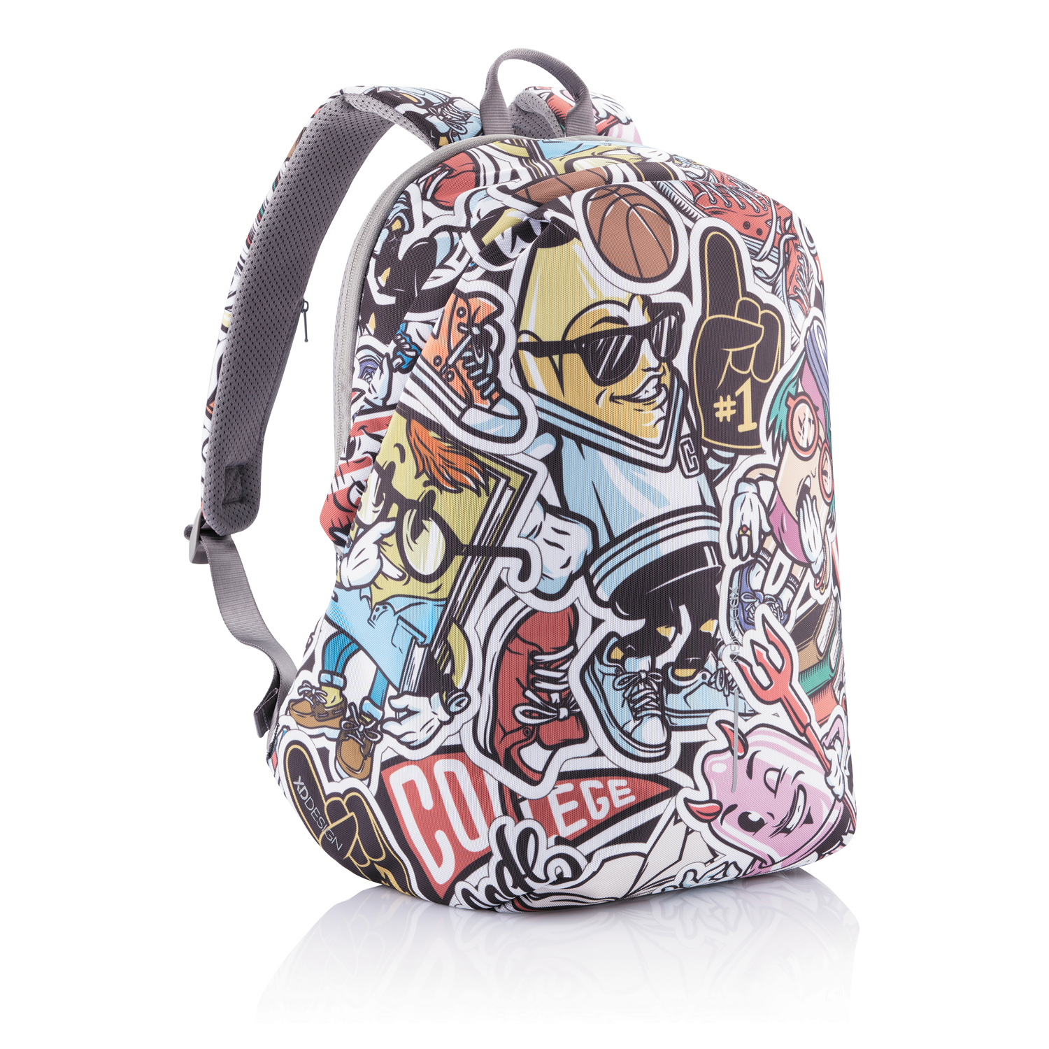 Артикул: XP705.868 — Антикражный рюкзак Bobby Soft Art